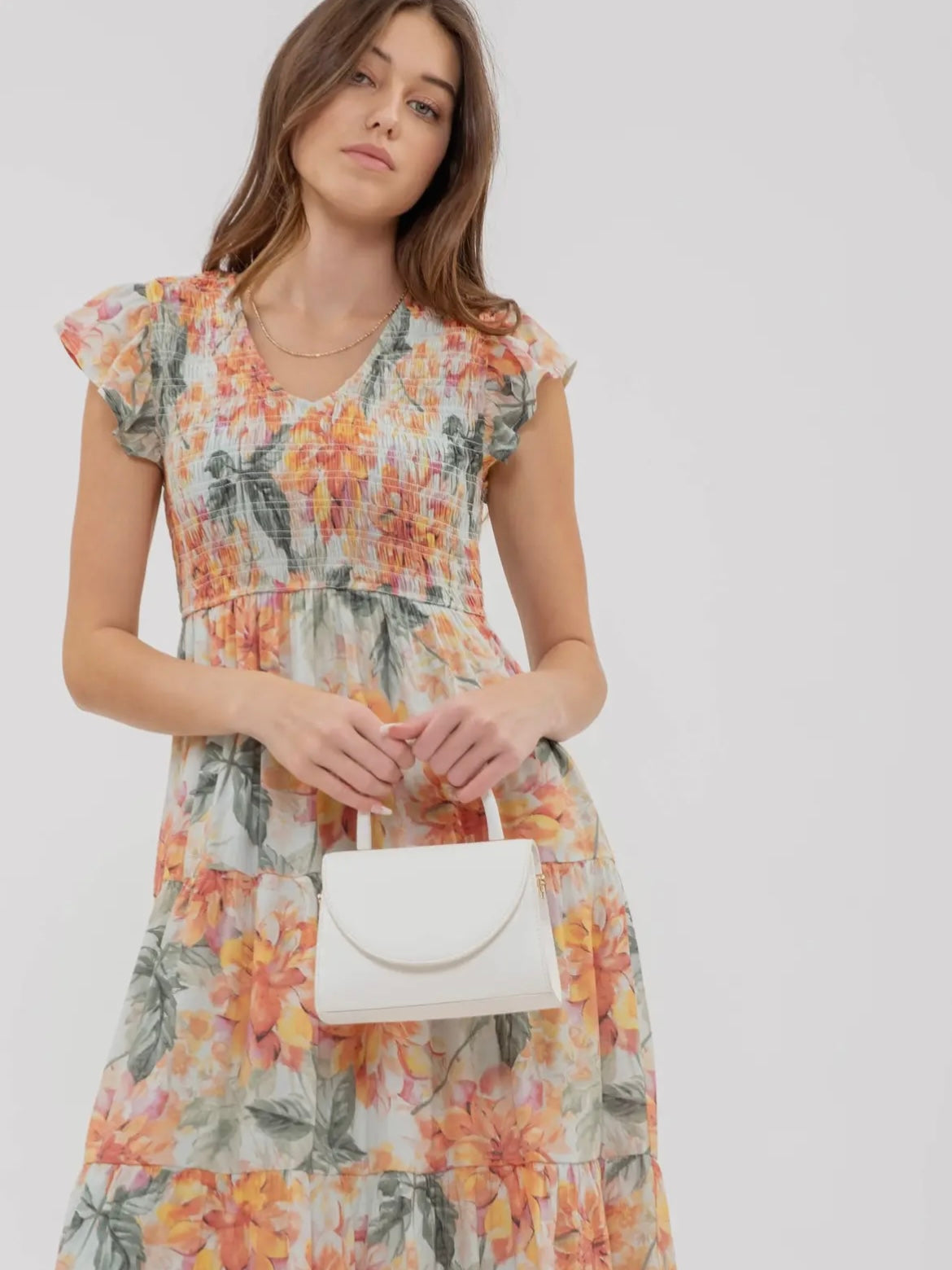 Floral Midi Dress