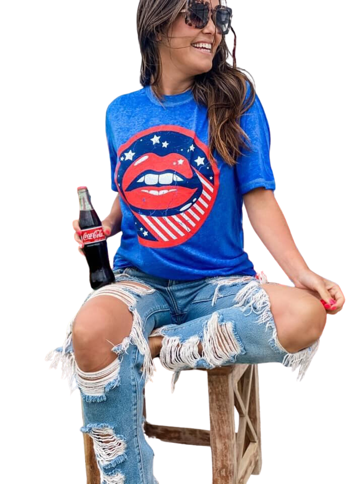 Red, White, & Blue Tee