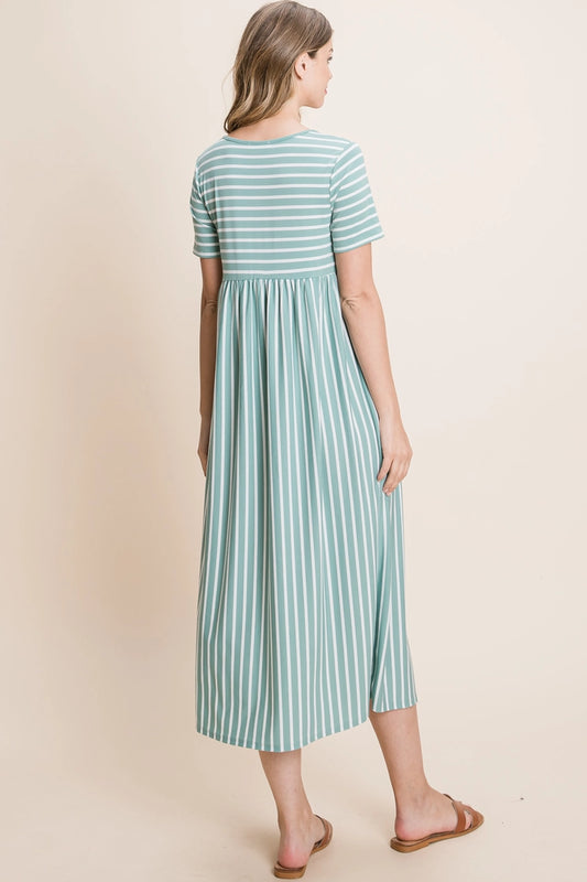 Casual Striped Dress