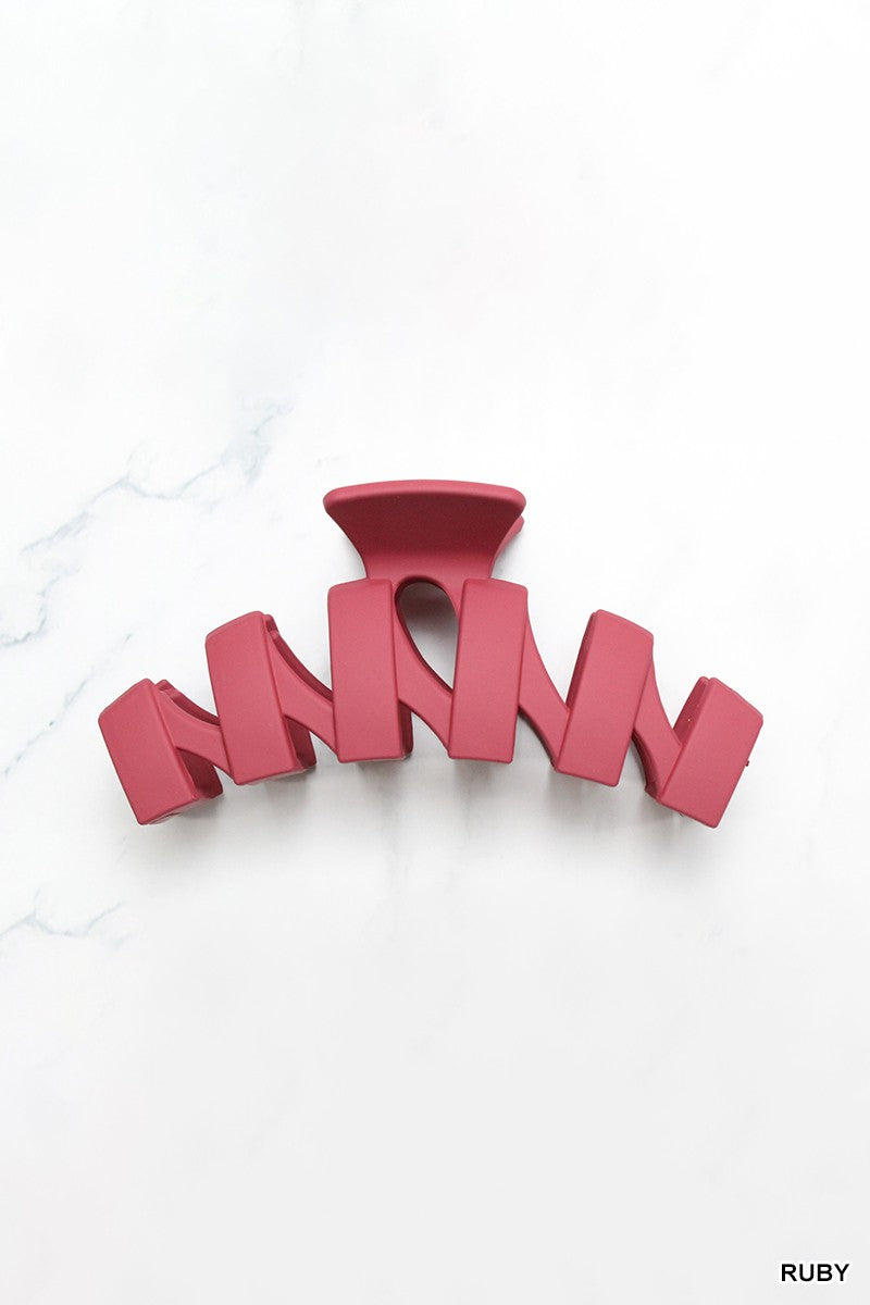 Zig Zag Hair Claw