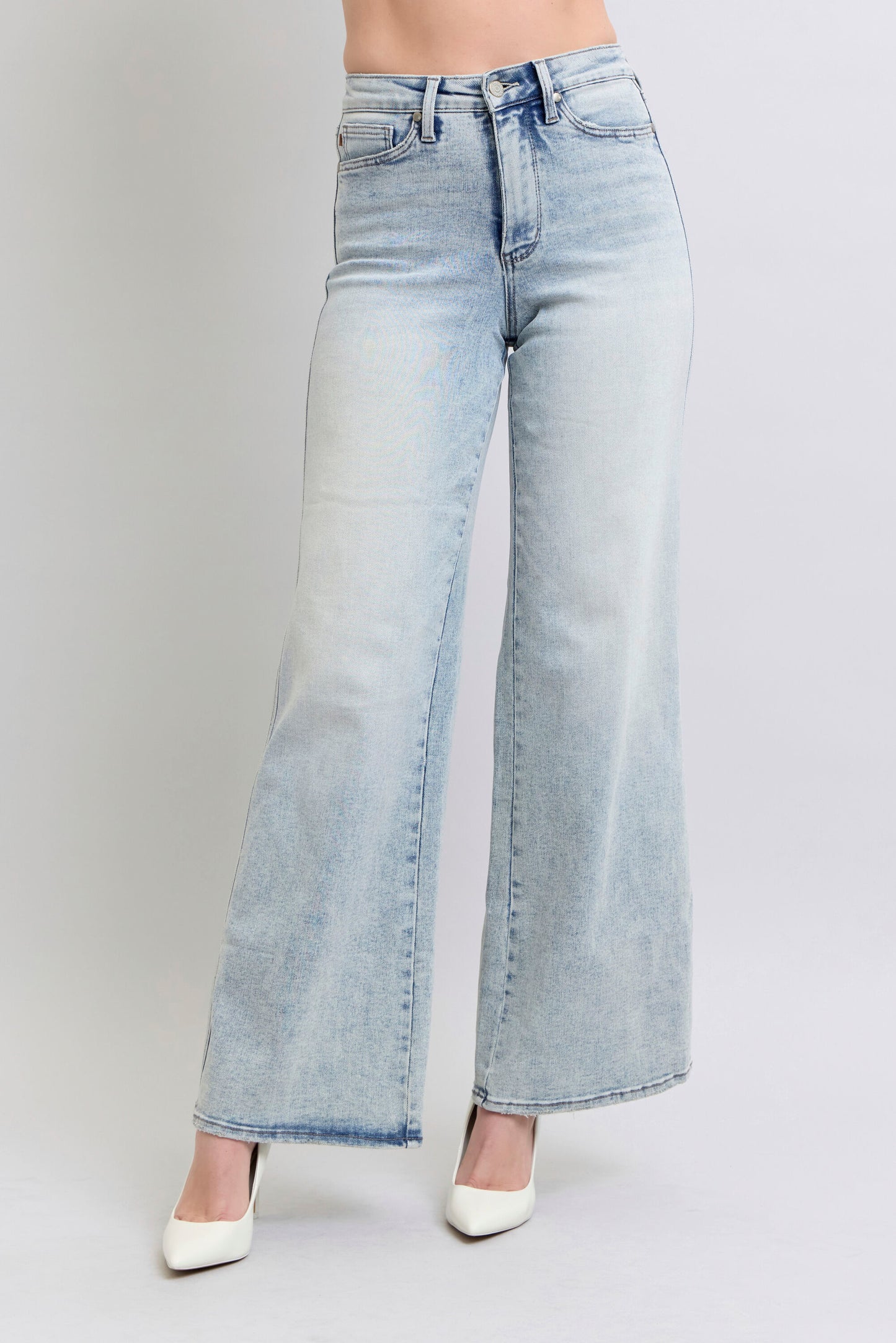 Judy Blue Retro Wide Leg Jeans