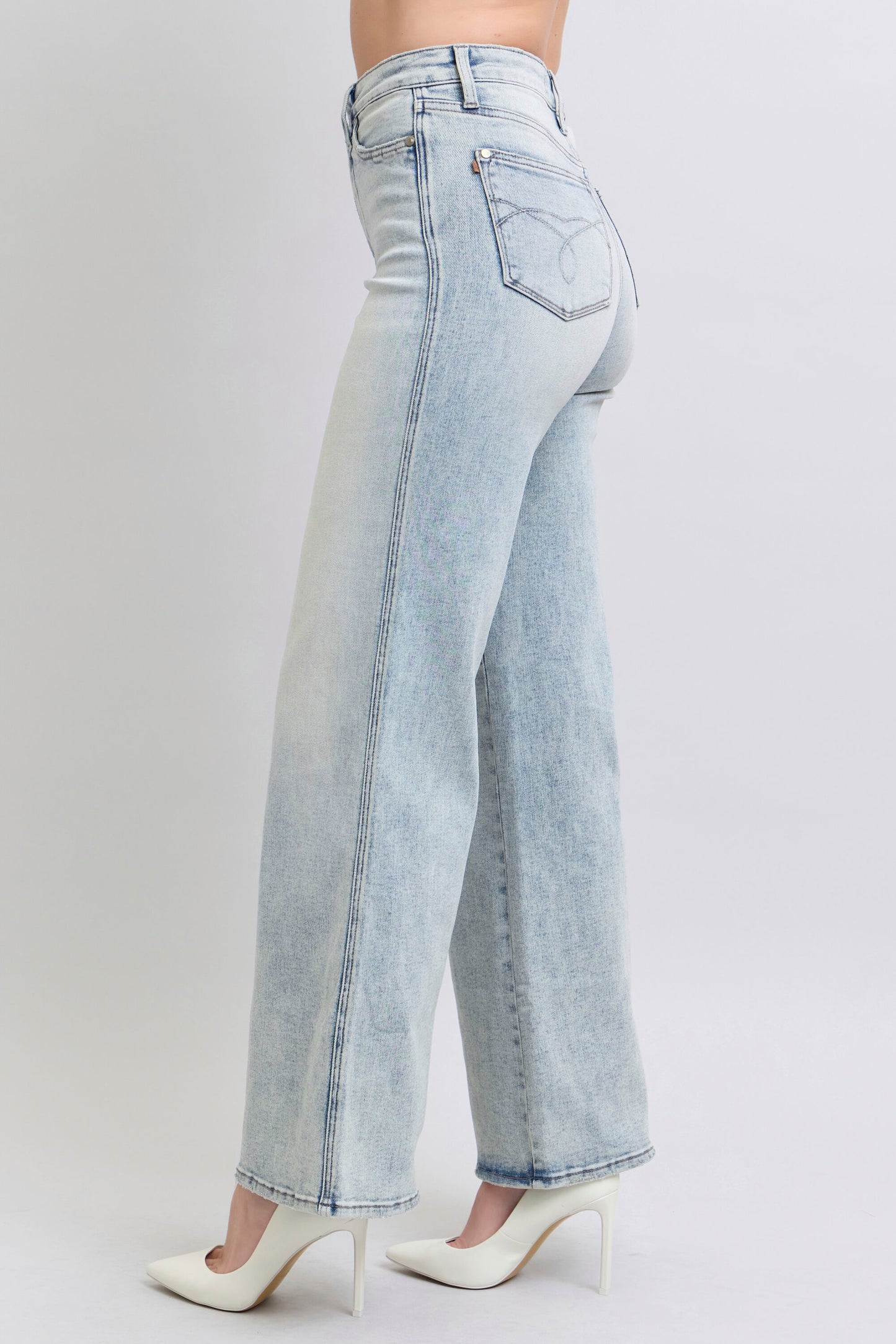 Judy Blue Retro Wide Leg Jeans