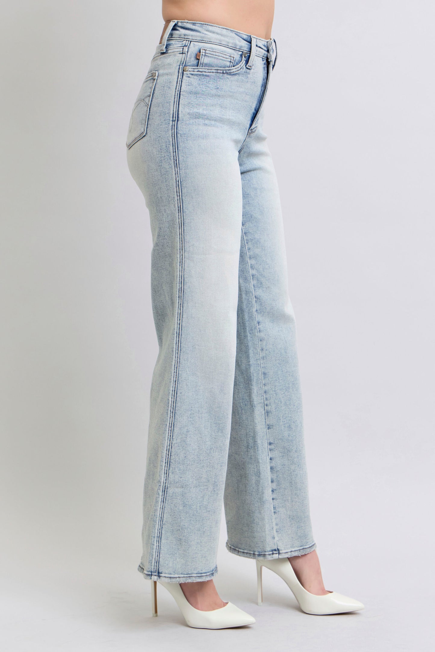 Judy Blue Retro Wide Leg Jeans