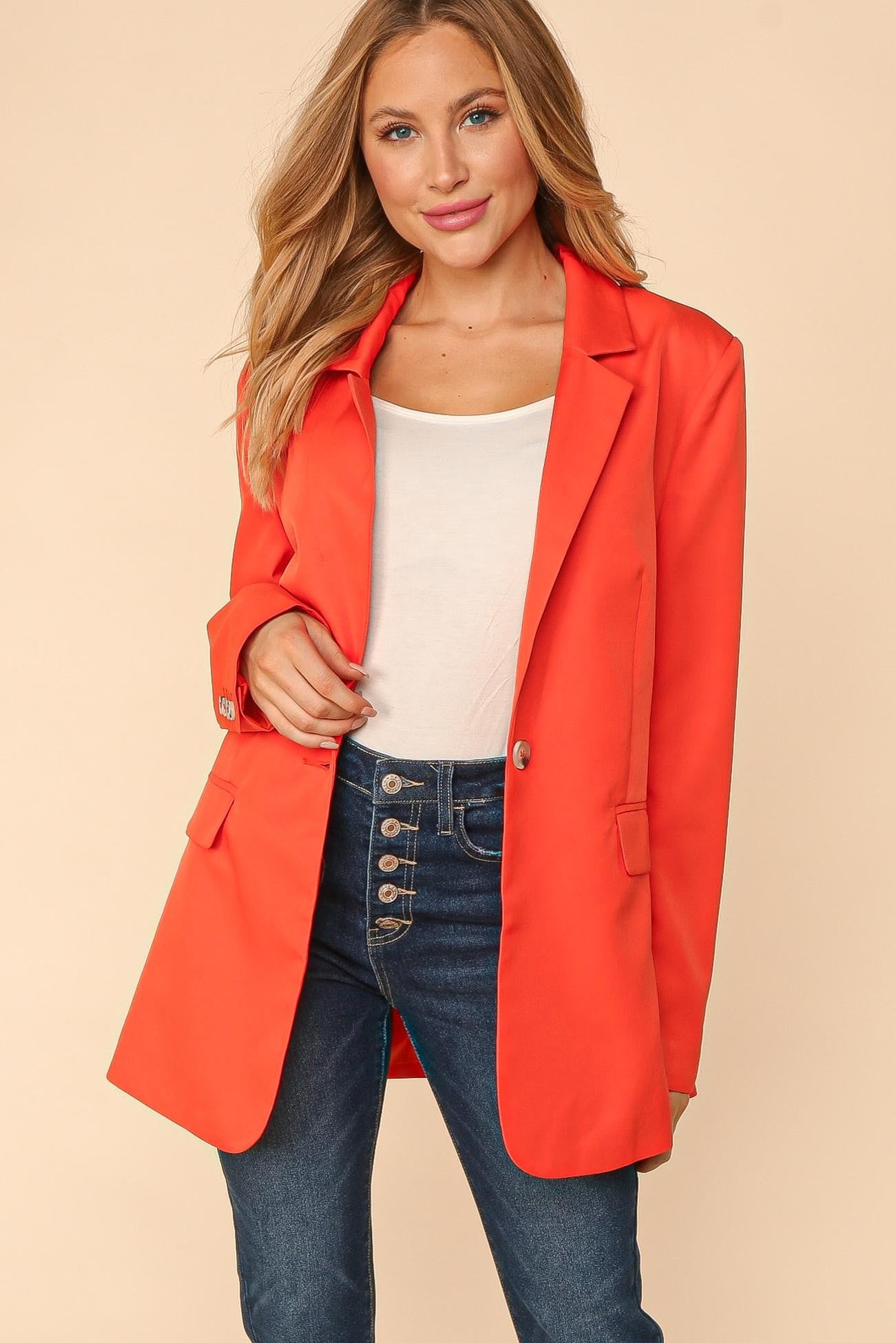 Coral Blazer