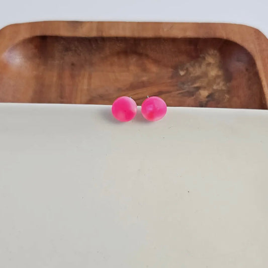 Kate Studs - Hot Pink