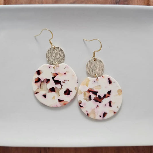 Zoey Earrings - Terrazzo