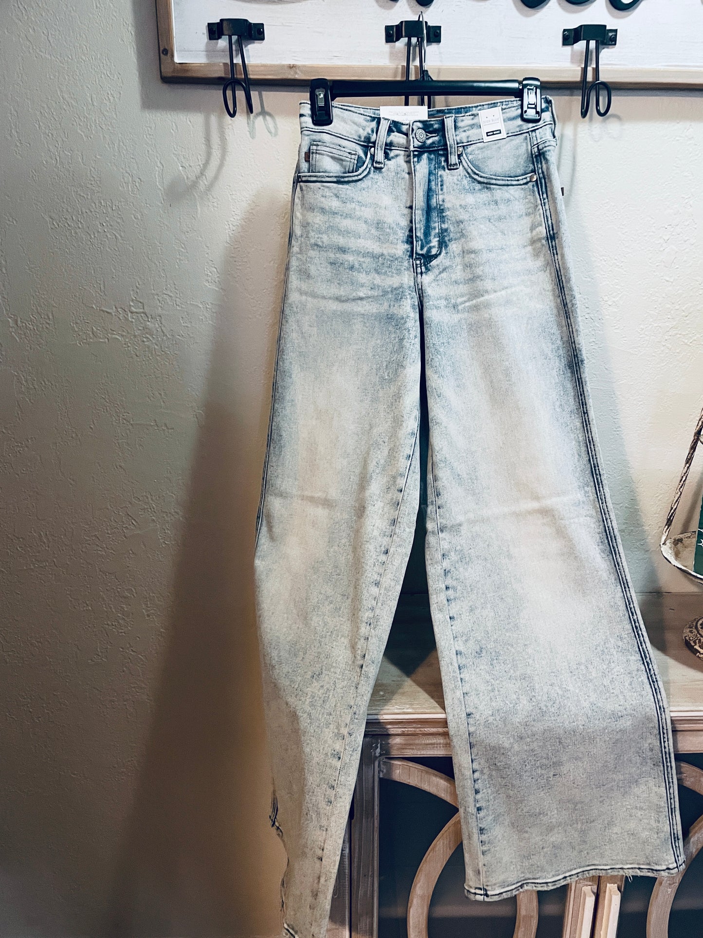 Judy Blue Retro Wide Leg Jeans