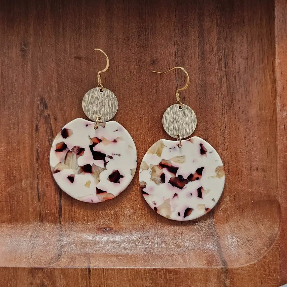 Zoey Earrings - Terrazzo