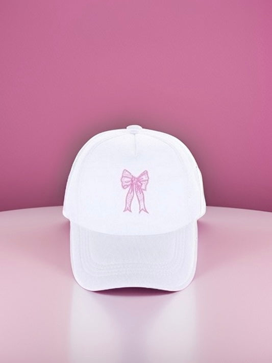 Coquette Trucker Hat - White