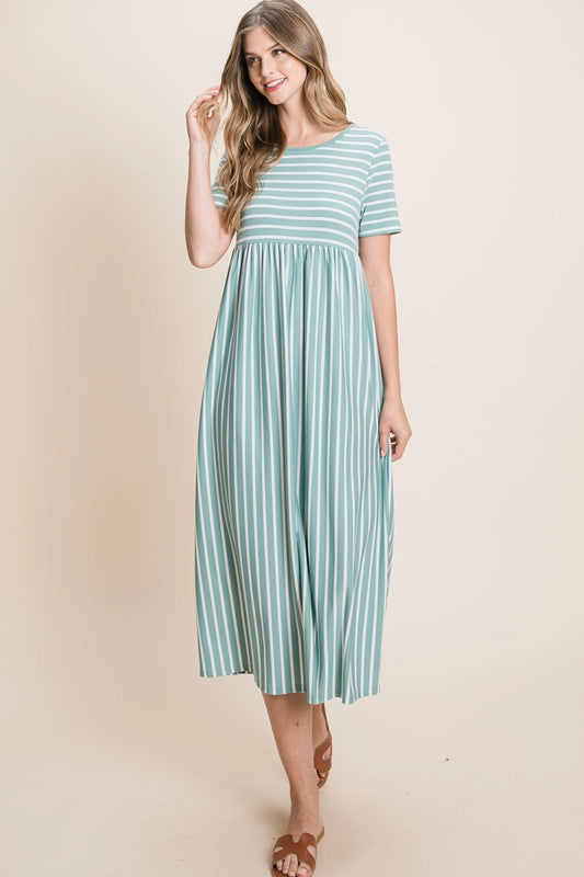 Casual Striped Dress