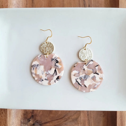 Zoey Earrings - Sandstone